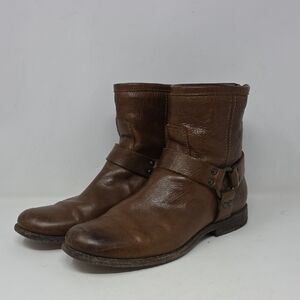 Frye Women's Phillip Harness Boots - Round Toe s/n 3476870 Size 9